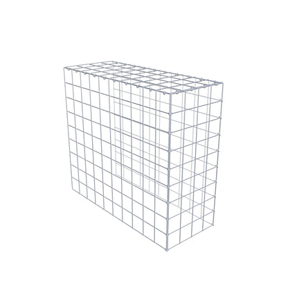 Extra gabion typ 4 100 cm x 90 cm x 40 cm (L x H x D), maskstorlek 10 cm x 10 cm, C-ring