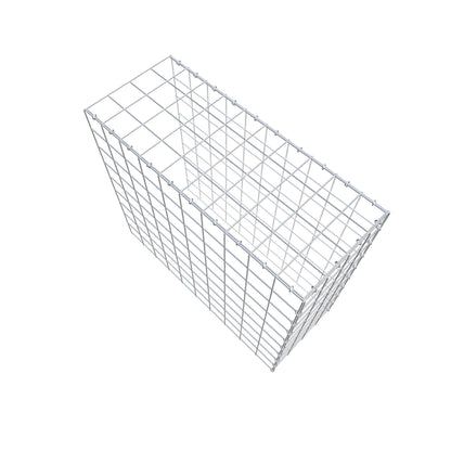 Extra gabion typ 4 100 cm x 90 cm x 40 cm (L x H x D), maskstorlek 10 cm x 10 cm, C-ring