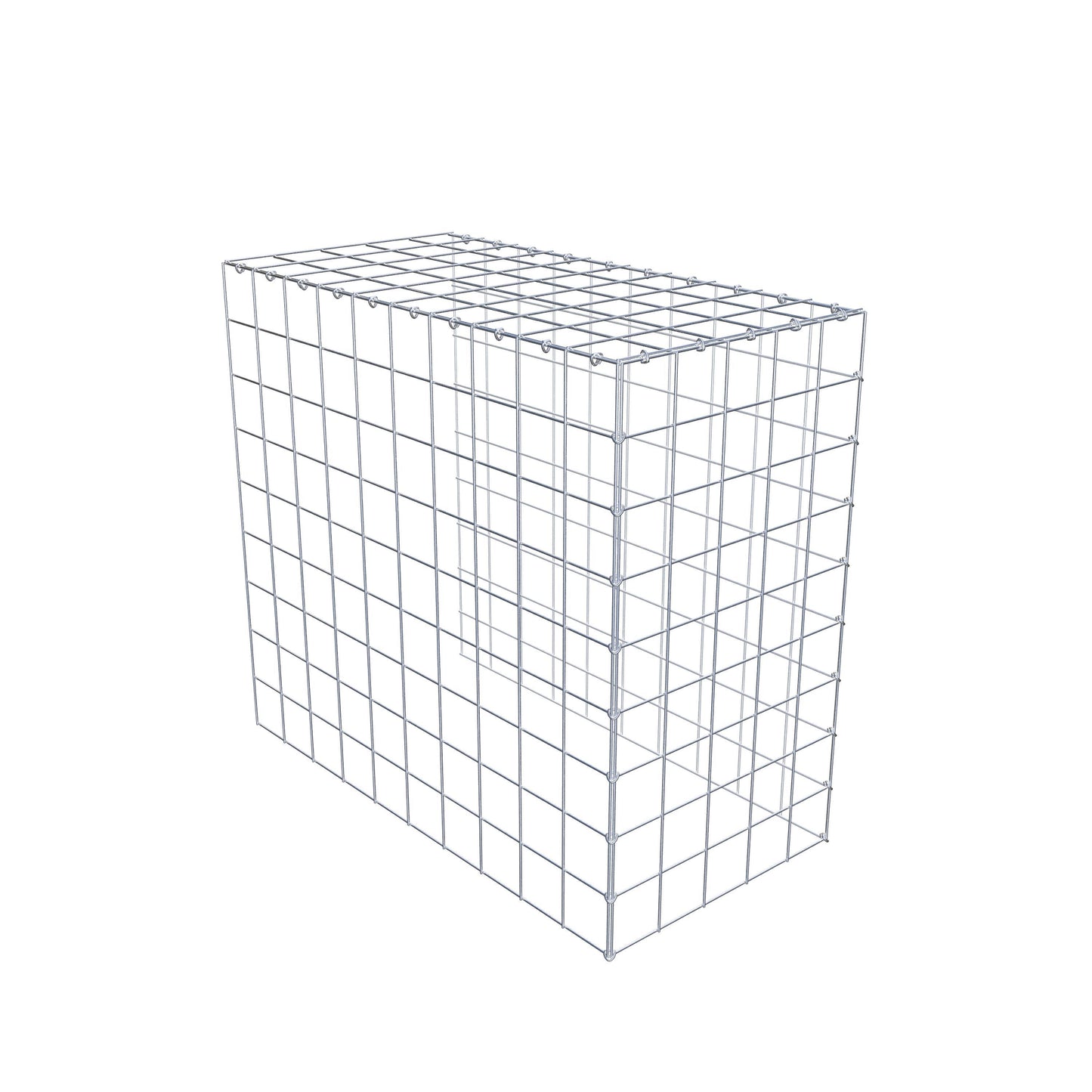 Extra gabion typ 4 100 cm x 90 cm x 50 cm (L x H x D), maskstorlek 10 cm x 10 cm, C-ring