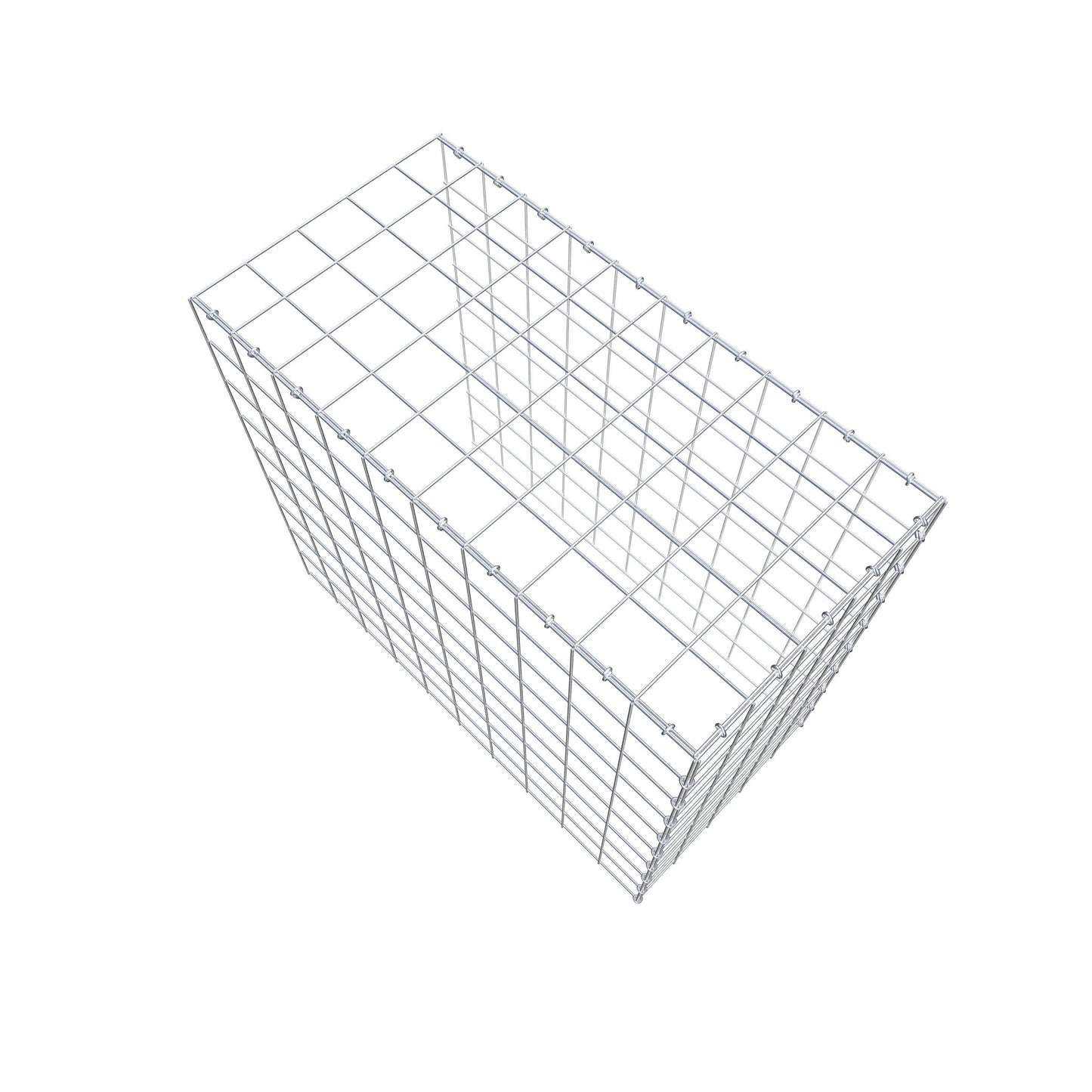 Extra gabion typ 4 100 cm x 90 cm x 50 cm (L x H x D), maskstorlek 10 cm x 10 cm, C-ring