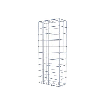 Gabion 100 cm x 20 cm x 40 cm (L x H x D), maskestørrelse 10 cm x 10 cm, C-ring