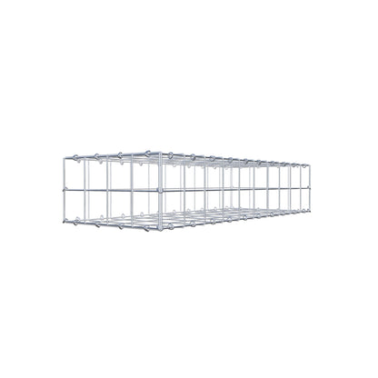 Gabion 100 cm x 20 cm x 40 cm (L x H x D), maskestørrelse 10 cm x 10 cm, C-ring