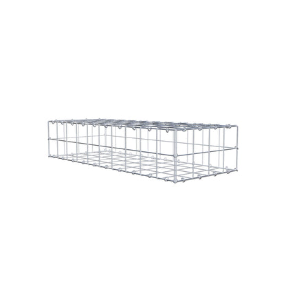 Gabion 100 cm x 20 cm x 40 cm (L x H x D), maskestørrelse 10 cm x 10 cm, C-ring
