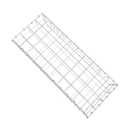 Gabion 100 cm x 20 cm x 40 cm (L x H x D), maskestørrelse 10 cm x 10 cm, C-ring