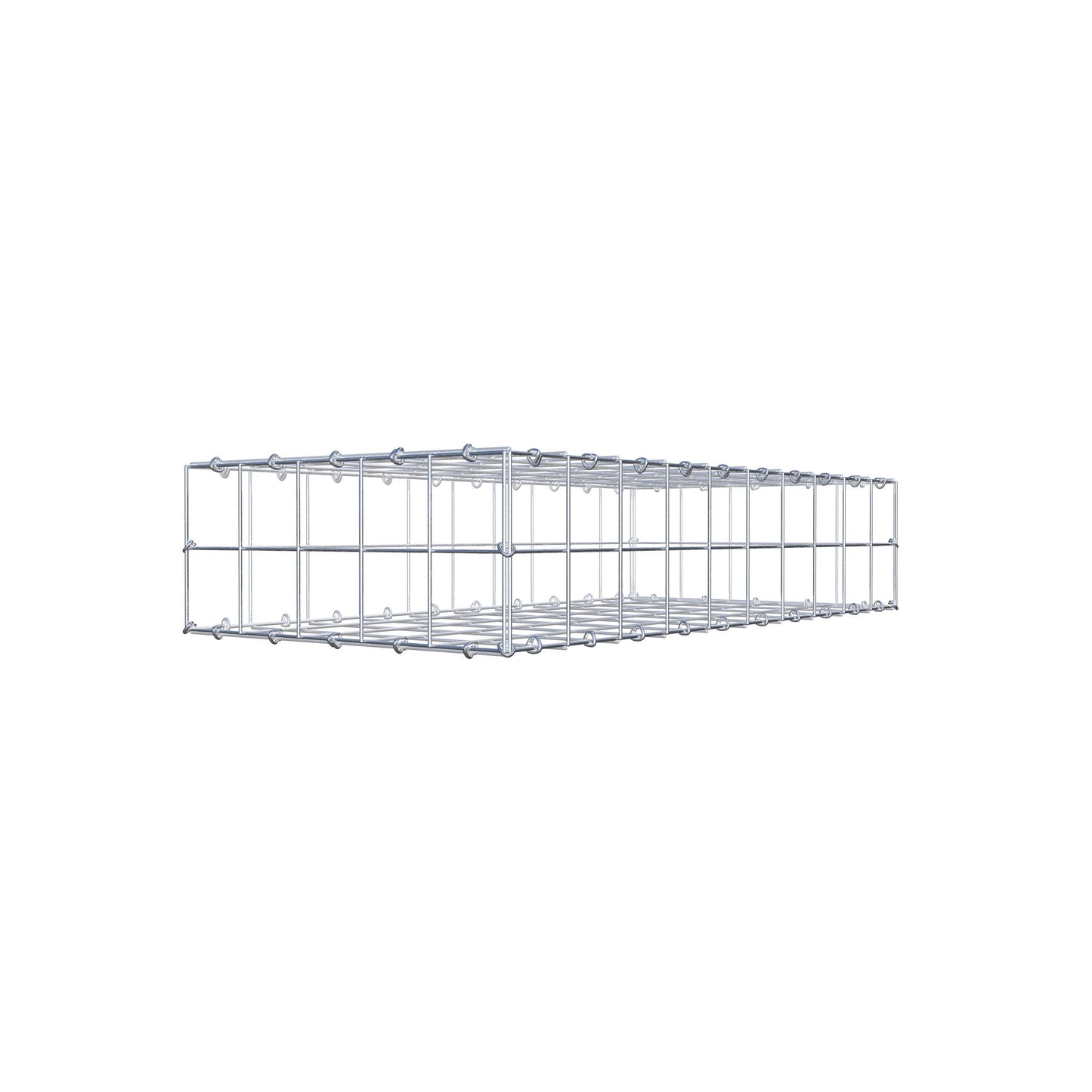 Schanskorf 100 cm x 20 cm x 50 cm (L x H x D), maaswijdte 10 cm x 10 cm, C-ring
