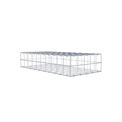 Schanskorf 100 cm x 20 cm x 50 cm (L x H x D), maaswijdte 10 cm x 10 cm, C-ring