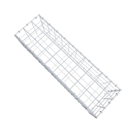 Gabion 100 cm x 30 cm x 30 cm (L x H x D), maskestørrelse 10 cm x 10 cm, C-ring