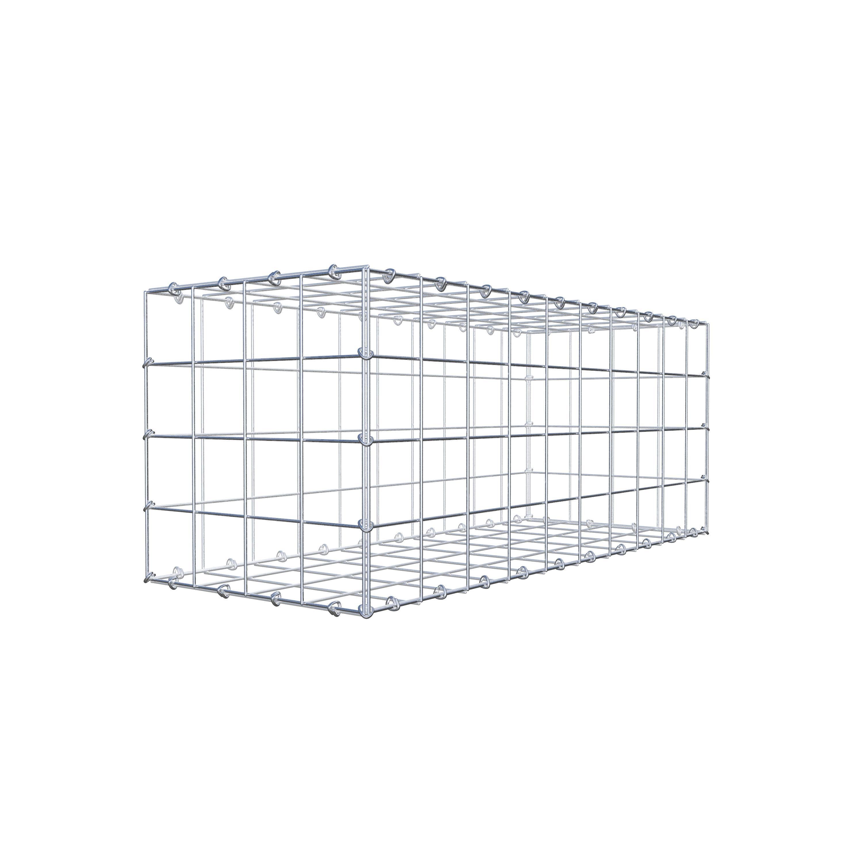 Gabion 100 cm x 40 cm x 40 cm (L x H x D), maskestørrelse 10 cm x 10 cm, C-ring