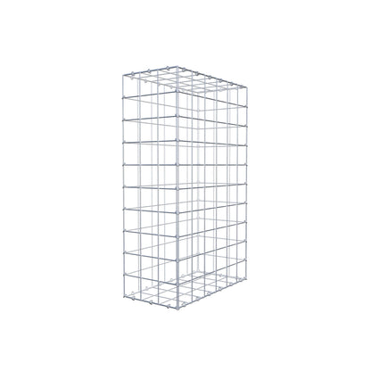 Gabion 100 cm x 60 cm x 30 cm (L x H x D), mesh size 10 cm x 10 cm, C-ring