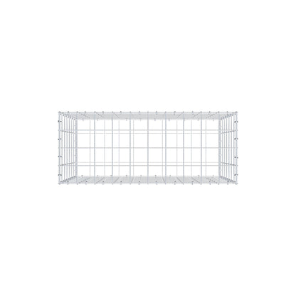 Gabion 100 cm x 70 cm x 40 cm (L x H x D), maskestørrelse 10 cm x 10 cm, C-ring