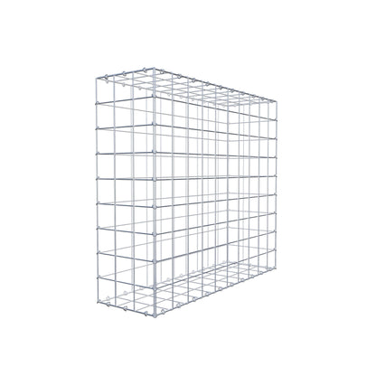 Gabion 100 cm x 90 cm x 30 cm (L x H x D), maskestørrelse 10 cm x 10 cm, C-ring