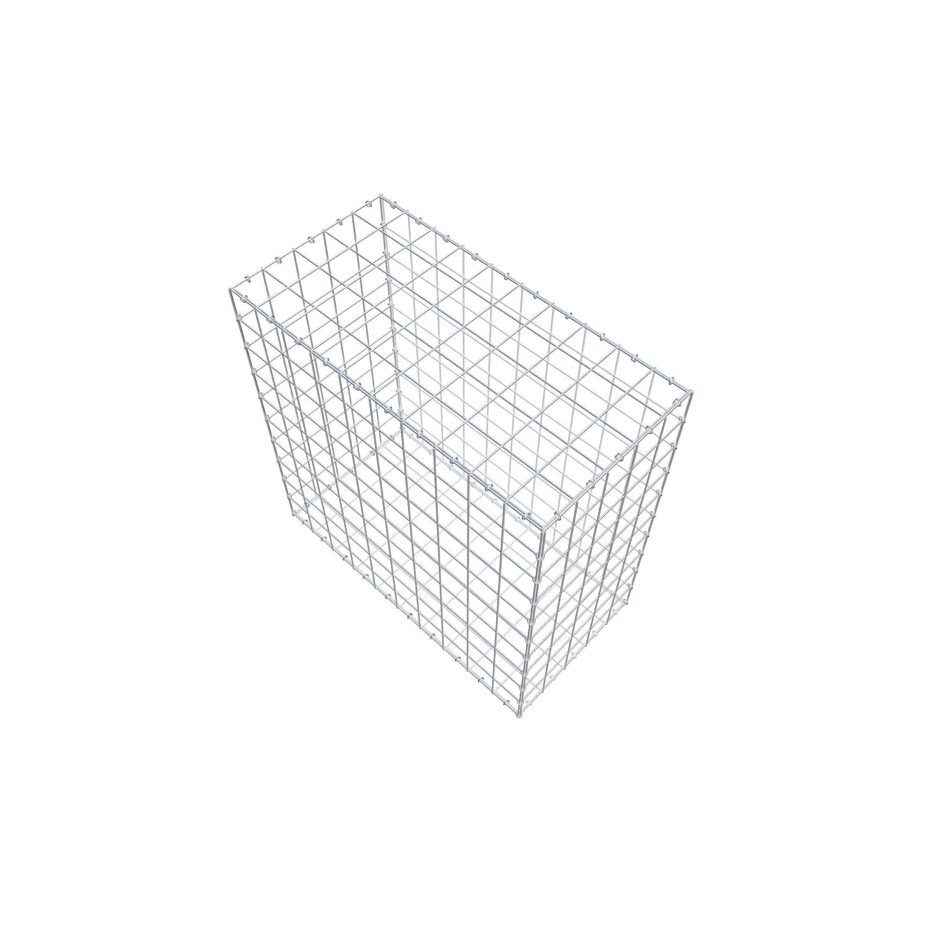 Gabion 100 cm x 100 cm x 50 cm (L x H x D), maskestørrelse 10 cm x 10 cm, C-ring