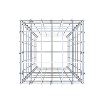 Fourche rapportée type 3 100 cm x 30 cm x 30 cm (L x H x P), mailles 5 cm x 10 cm, anneau C