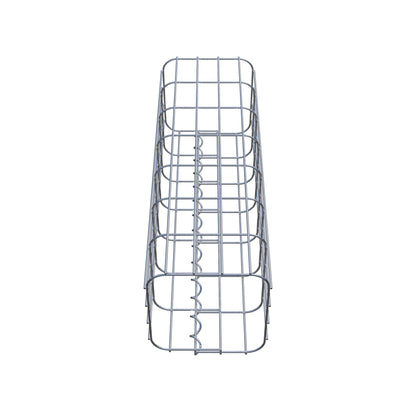 Colonna di gabbioni 22 x 22 cm, MW 5 x 10 cm quadrati