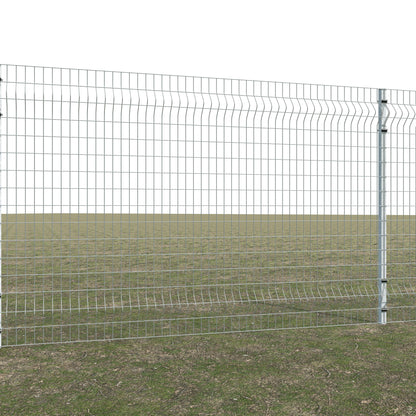 Gittermattenzaun zum Einbetonieren, Maschenweite 5 x 10 cm, bis 50 m