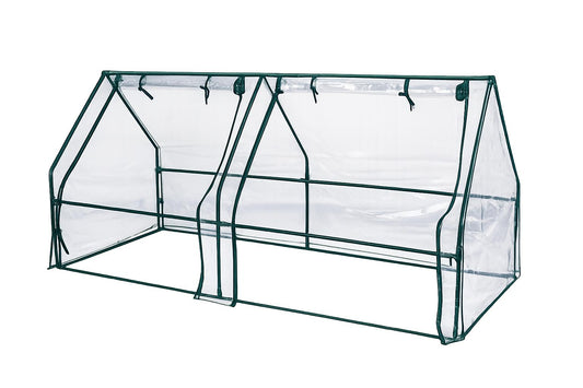 Cold frame attachment for raised beds - suitable for 184 x 90 cm