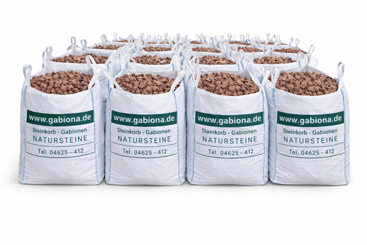 5x Big Bags 95 x 65 x 120 cm (L x D x H) - met bedrukking - zeer stabiel - 1.250 kg SWL