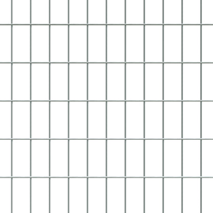 Gittermattenzaun zum Aufdübeln, Maschenweite 5 x 10 cm, bis 25 m