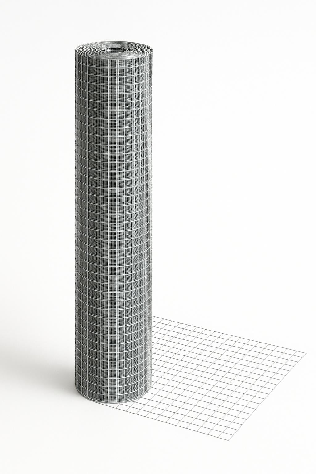 Rotolo di filo 12 m x 1 m x 0,8 mm, dimensione maglia 12,7 x 12,7 mm