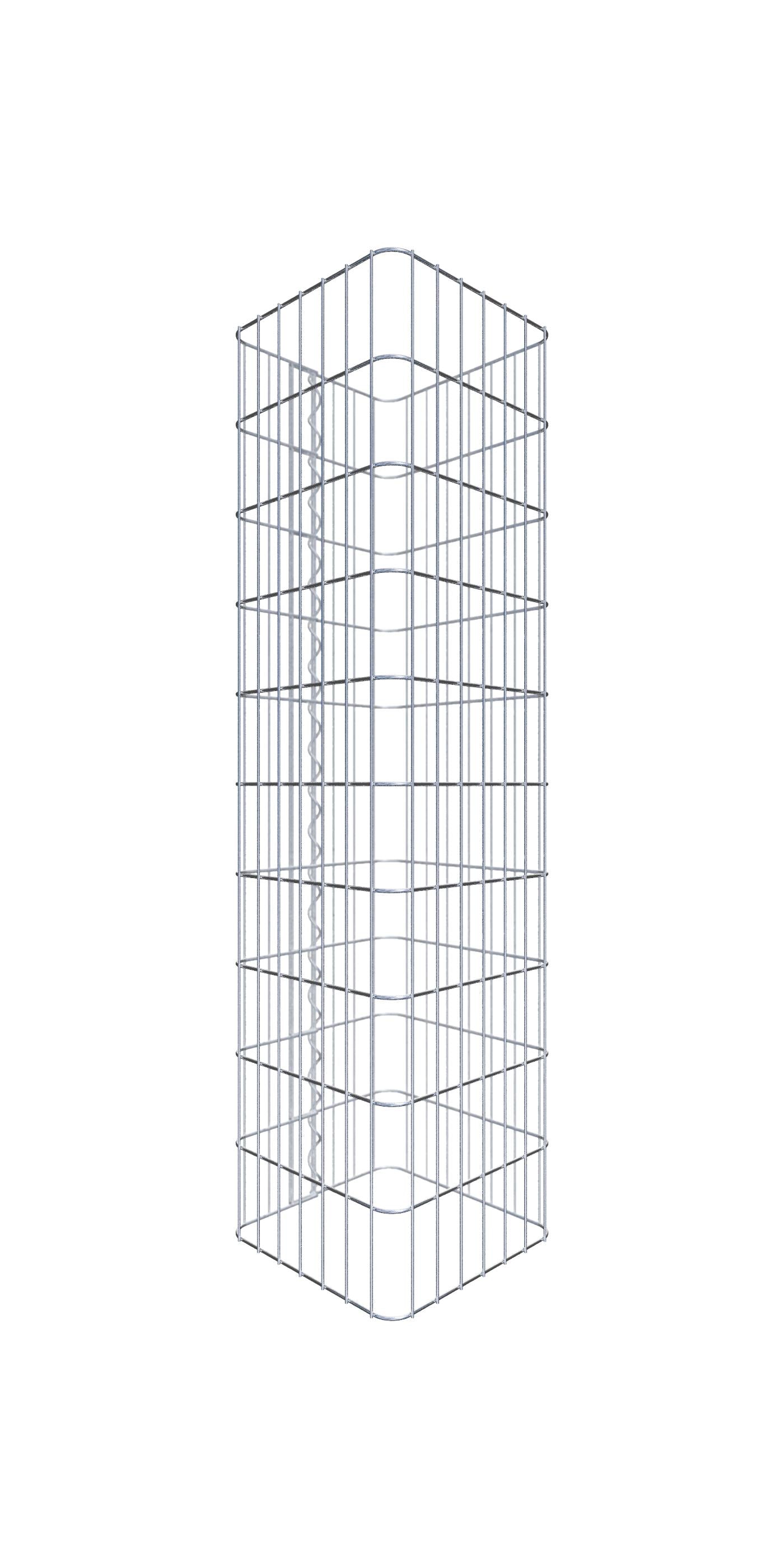 Gabione Saeule eckig 05x10 37x37 100