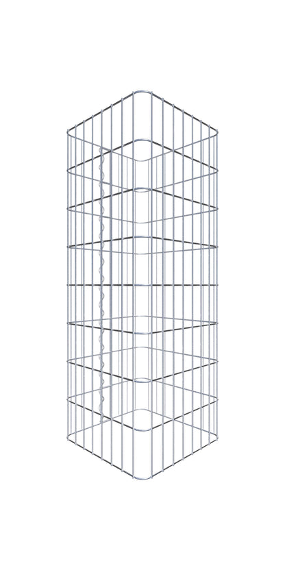 Gabione Saeule eckig 05x10 42x42 080