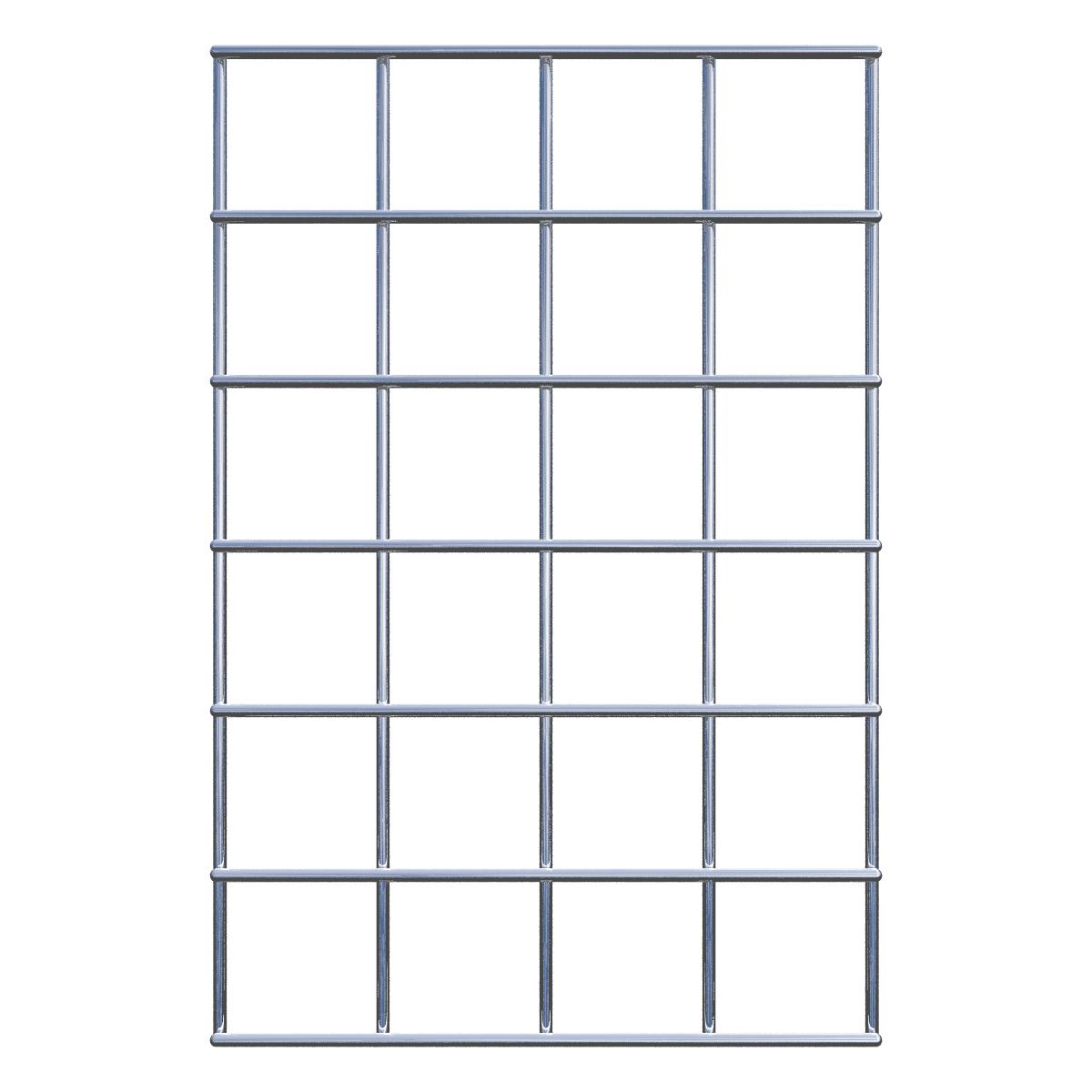 Dekorativt galler / spaljé (inklusive monteringsmaterial) maskstorlek 5 x 5 cm