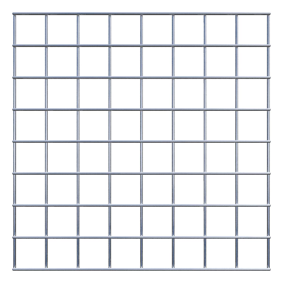 Dekorativt galler / spaljé (inklusive monteringsmaterial) maskstorlek 5 x 5 cm