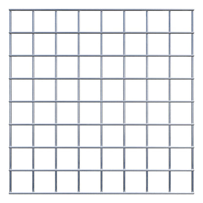 Dekorativt galler / spaljé (inklusive monteringsmaterial) maskstorlek 5 x 5 cm