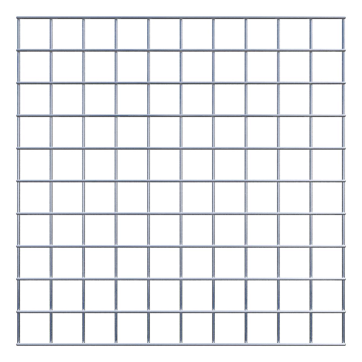 Dekorativt galler / spaljé (inklusive monteringsmaterial) maskstorlek 5 x 5 cm