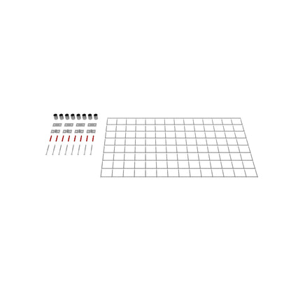 Dekorativt galler / spaljé (inklusive monteringsmaterial) maskstorlek 5 x 5 cm