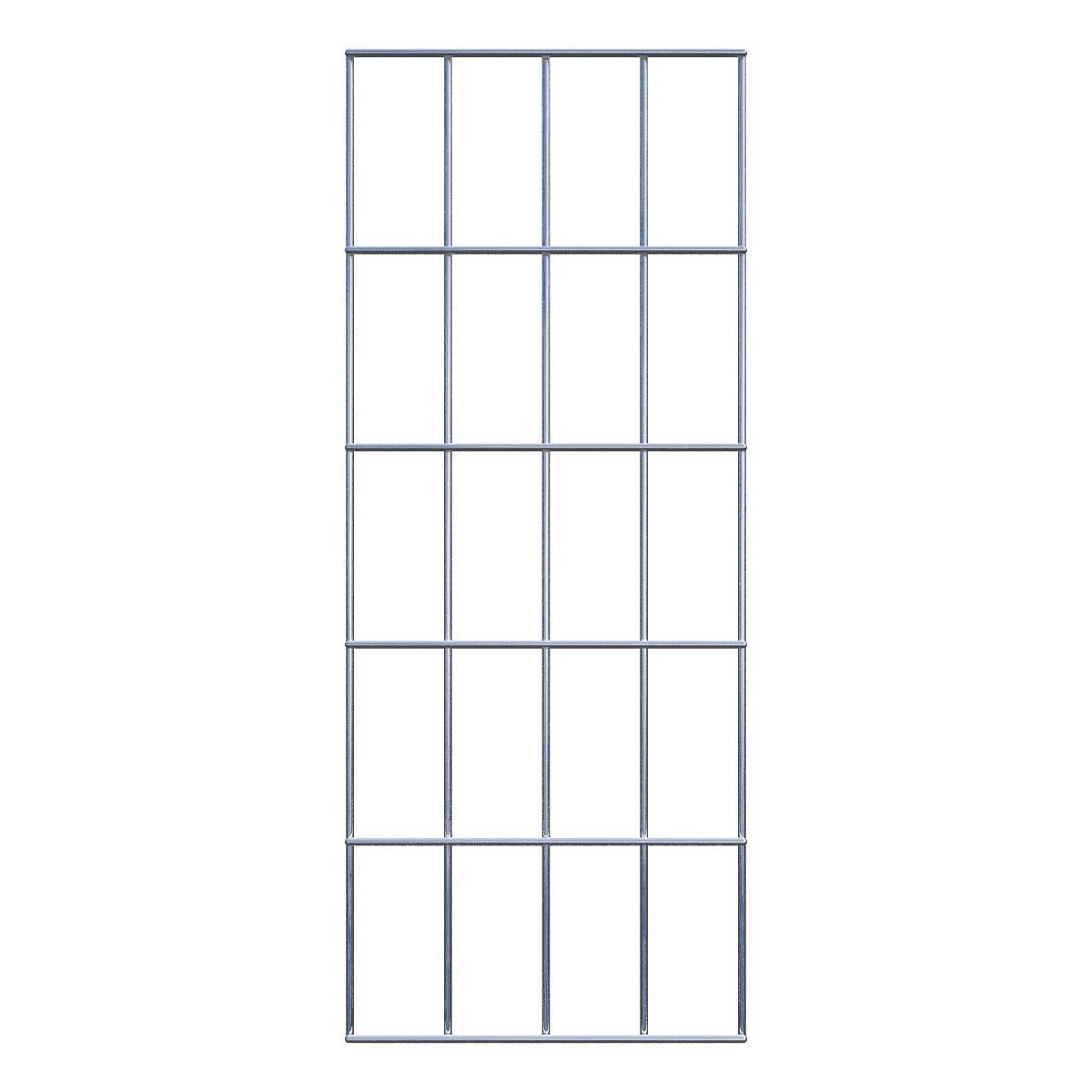 Dekorativt galler / spaljé (inklusive monteringsmaterial) maskstorlek 5 x 10 cm