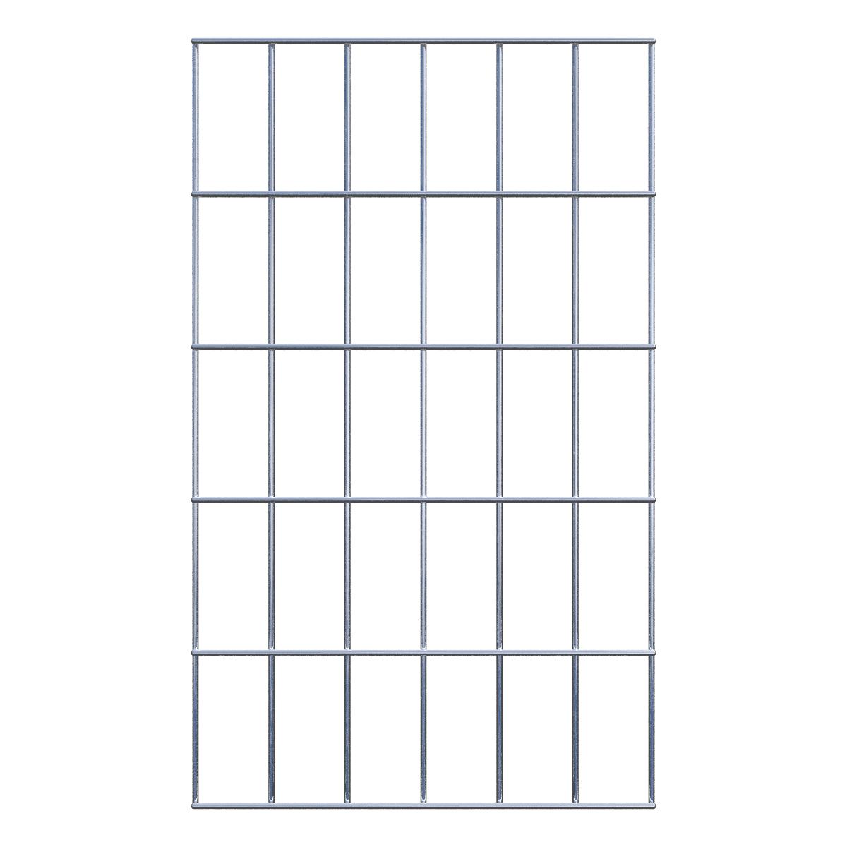 Dekorativt galler / spaljé (inklusive monteringsmaterial) maskstorlek 5 x 10 cm