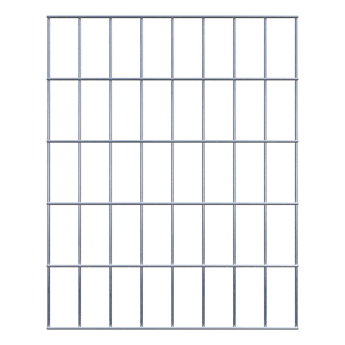 Dekorativt galler / spaljé (inklusive monteringsmaterial) maskstorlek 5 x 10 cm