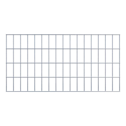 Dekorativt galler / spaljé (inklusive monteringsmaterial) maskstorlek 5 x 10 cm