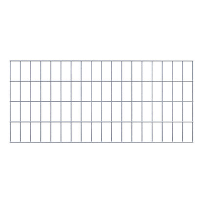 Dekorativt galler / spaljé (inklusive monteringsmaterial) maskstorlek 5 x 10 cm