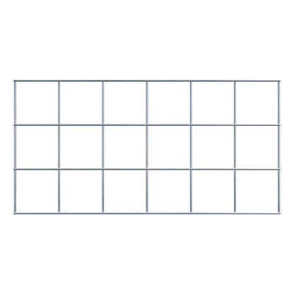 Decorative trellis / trellis (including mounting material) mesh size 10 x 10 cm