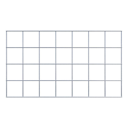 Decorative trellis / trellis (including mounting material) mesh size 10 x 10 cm