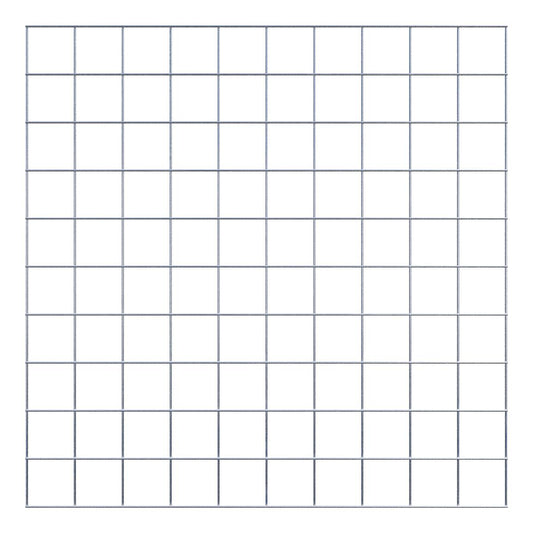 Decoratief rooster/latwerk (inclusief bevestigingsmateriaal) maaswijdte 10 x 10 cm