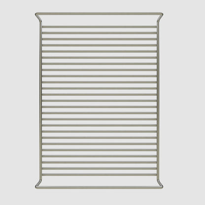 Rostfritt stålgaller 40 cm x 29 cm x 3,1 cm