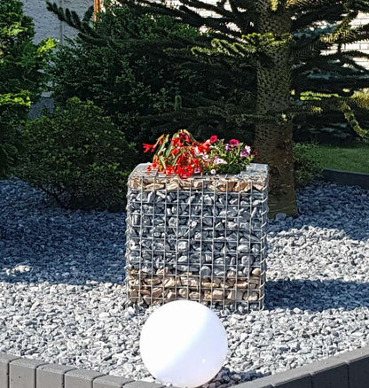 Parterre surélevé en gabions sur mesure – maille 5x5 cm