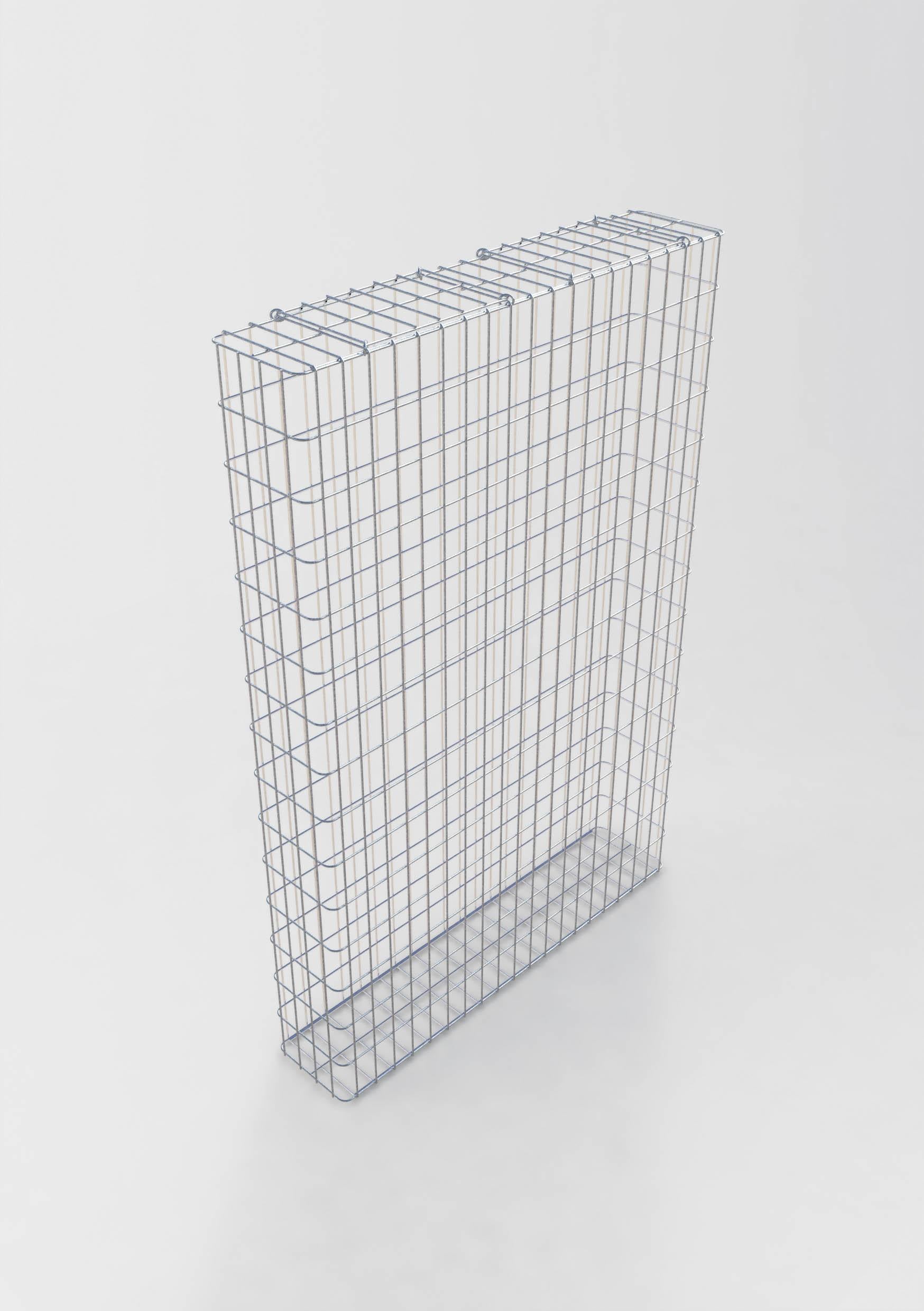 Thermisch verzinkte schanskorf 102 cm x 152 cm x 22 cm, maaswijdte 5 cm x 10 cm, volledig gelast