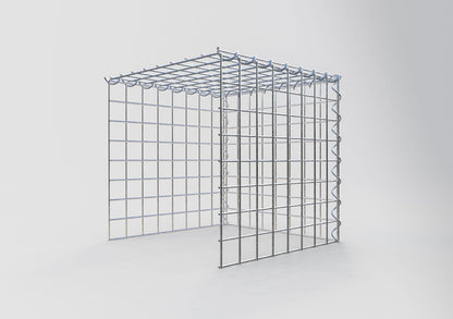 Extra gabion typ 4 40 cm x 40 cm x 40 cm (L x H x D), maskstorlek 5 cm x 5 cm, spiral