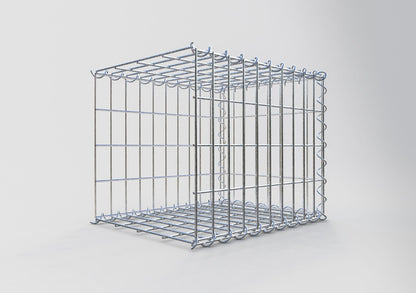 Gavión adicional tipo 2 50 cm x 40 cm x 40 cm (L x A x P), malla 5 cm x 10 cm, en espiral