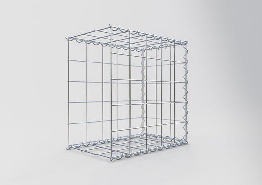 Anbaugabione Typ 2 50 cm x 50 cm x 30 cm (L x H x T), Maschenweite 10 cm x 10 cm, Spirale