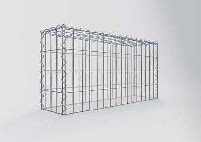 Gavión adicional tipo 3 80 cm x 40 cm x 20 cm (L x A x P), malla 5 cm x 10 cm, en espiral