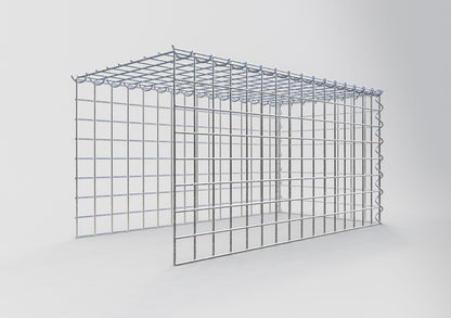 Gavión complementario tipo 4 80 cm x 40 cm x 40 cm (L x A x P), malla 5 cm x 5 cm, espiral