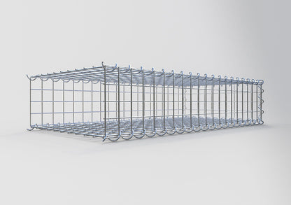 Grown-on gabion type 2 100 cm x 20 cm x 50 cm (L x H x D), mesh size 5 cm x 5 cm, spiral