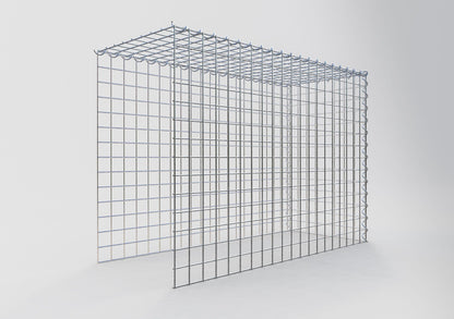 Gavión complementario tipo 4 100 cm x 70 cm x 40 cm (L x A x P), malla 5 cm x 5 cm, espiral