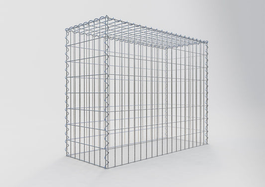 Gavión complementario tipo 3 100 cm x 80 cm x 40 cm (L x A x P), malla 5 cm x 10 cm, espiral