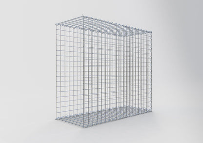 Add-on schanskorf type 2 100 cm x 90 cm x 40 cm (L x H x D), maaswijdte 5 cm x 5 cm, spiraalvormig